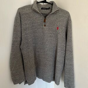 Grey Polo Ralph Lauren quarter zip